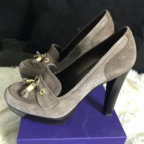 Authentic Stuart Weitzman Tassup Platform Pumps - Picture 1 of 6
